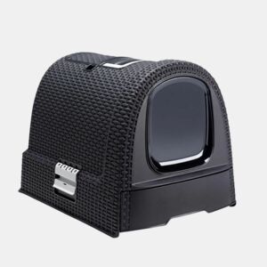 Caixa de Areia para Gatos Curver 51 x 38,5 x 39,5 cm Antracite