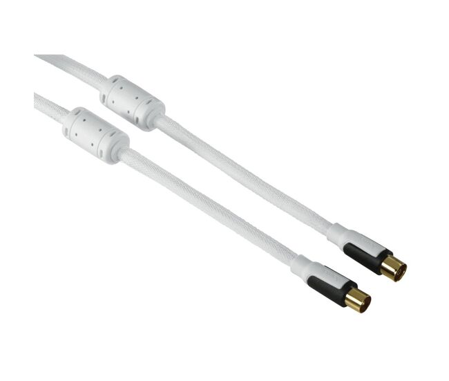 Cable de antena hama 56578 1,5 m blanco