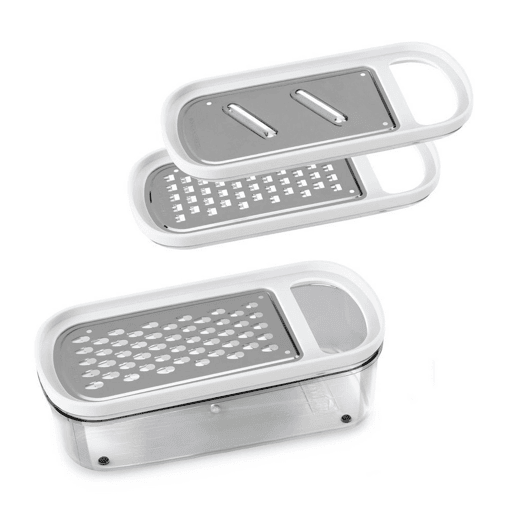 Ralador com Depósito Metaltex Rap-Box 3 em 1 ABS Acrílico (21 cm)