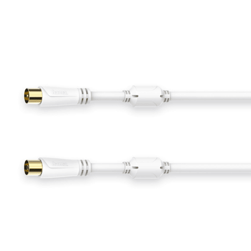 Cabo de Antena Hama 00205248 Branco 5 m Cabo de Antena Hama 00205248 Branco 5 m