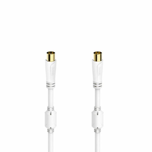 Cabo de Antena Hama 00205248 Branco 5 m Cabo de Antena Hama 00205248 Branco 5 m