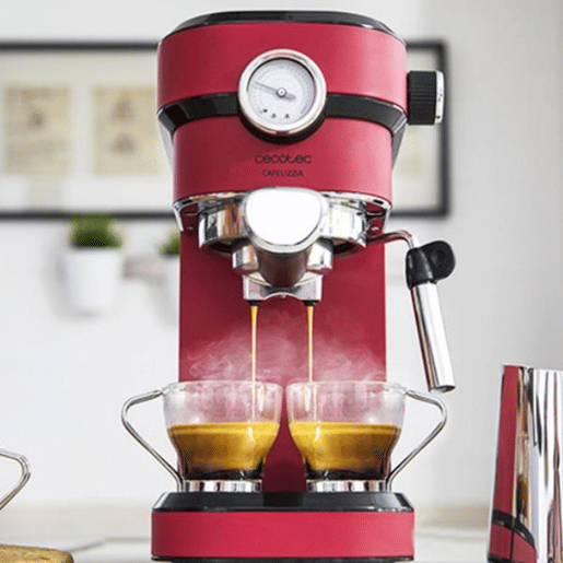 Máquina de Café Expresso Manual Cecotec Cafelizzia 790 Shiny Pro 1,2 L 20 bar 1350W Vermelho