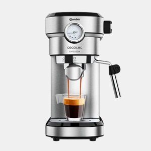 Máquina de Café Expresso Manual Cecotec Cafelizzia 790 Steel Pro 1,2 L 20 bar 1350W Aço 1,2 L