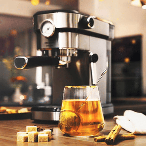 Máquina de Café Expresso Manual Cecotec Cafelizzia 790 Steel Pro 1,2 L 20 bar 1350W Aço 1,2 L
