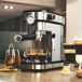 Cafetera Express de Brazo Cafelizzia 790 Steel Pro Cafetera Express de Brazo Cafelizzia 790 Steel Pro Plateado