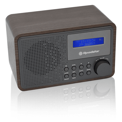 Roadstar HRA-700D+WD Rádio Portátil Vintage Digital DAB DAB+ FM, Alimentação por Rede Bateria Despertador Duplo, , Madeira Roadstar HRA-700D+WD Rádio Portátil Vintage Digital DAB DAB+ FM, Alimentação por Rede Bateria Despertador Duplo, , Madeira