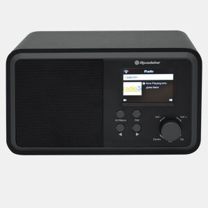 Roadstar IR-390D+BTBK Rádio Wi-Fi Internet Digital DAB DAB+ FM, Bluetooth, USB Controlo Remoto, Relógio de Alarme, , Preto