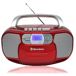 Radio CD Roadstar RCR-4635UMPRD Radio CD Roadstar RCR-4635UMPRD Rojo