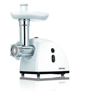 MPM MMM-05 Moedor de Carne Elétrico, Função Reversa, Acessórios e Lâmina de Aço Inoxidável, 720, Branco