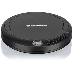 Roadstar PCD-435NCDBK Discman Leitor de CD, CDA, CD-R, CD-RW, Portátil com Auscultadores Incluídos, sem Fios Ecrã LCD, , Preto