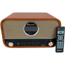 Roadstar HRA-1782NBT Aparelhagem de som Vintage, Rádio Digital FM, Leitor de CD-MP3, Bluetooth, Gravação e Reprodução USB, , Madeira