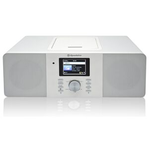 Roadstar IR-540D+BTWH Micro System Rádio Wi-Fi Internet e Digital DAB+ FM, Leitor de CD-MP3, Bluetooth, USB, , Branco