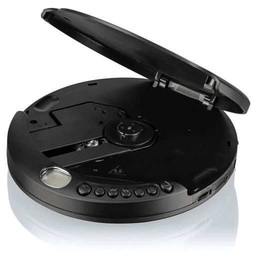 Roadstar PCD-498NMPBK Discman Leitor CD-MP3  WMA Portátil com Auriculares Incluído, Função Anti-Choque, Cabo USB, , Preto