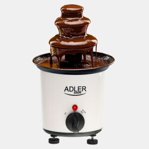 Adler AD4487 Fonte de Chocolate, Aço Inoxidável, Capacidade de 200ml,Temperatura máxima 80°C, 30, Branco
