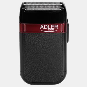 Adler AD2923 Máquina da Barbear Eléctrico, 2 Cabeças, sem Fio, IPX 4 Resistente à Água Autonomia 45 min, , Preto