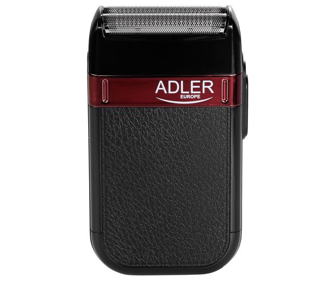 Adler ad2923 afeitadora eléctrica en húmedo y seco ipx 4 , 2 cabezales de láminas, inalámbrica, recargable, , negro