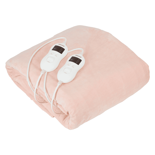 Camry CR 7424 Aquecedor de Camas 150 x 160cm, 8 Níveis de Temperatura, Temporizador, 120, Creme