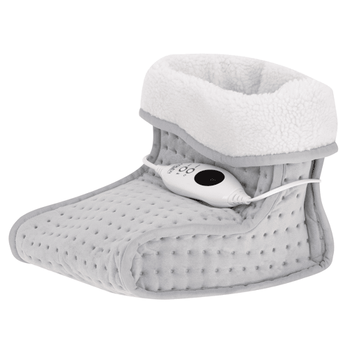 Adler AD7432 Aquecedor de Pés, 6 Níveis de Temperatura, Temporizador, para Todos os Tamanhos de Pés, 100, Cinza