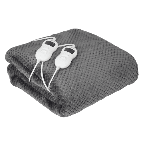Camry CR 7417 Aquecedor de Camas 150 x 160cm, 8 Níveis de Temperatura, Temporizador, 120, Cinza