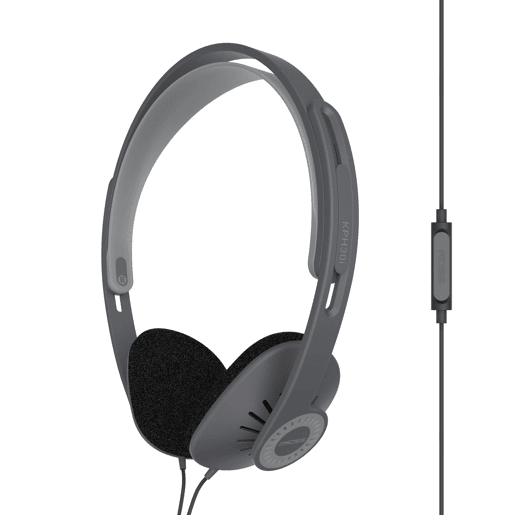 KOSS KPH30iK Auscultadores com Fio e Microfone, Auriculares de Faixa Headphones On Ear, , Preto KOSS KPH30iK Auscultadores com Fio e Microfone, Auriculares de Faixa Headphones On Ear, , Preto