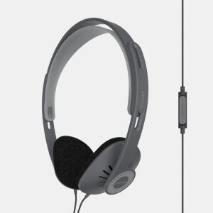 KOSS KPH30iK Auscultadores com Fio e Microfone, Auriculares de Faixa Headphones On Ear, , Preto