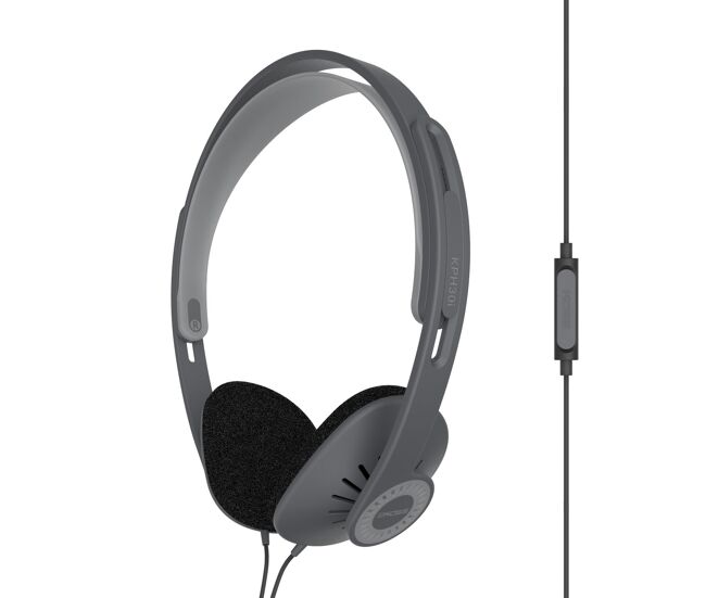 Koss kph30ik auriculares con cable y micrófono, cascos de diadema abiertos, headphones on ear control remoto, , negro