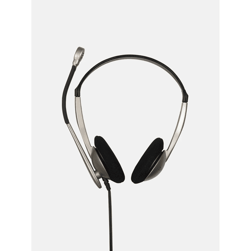 KOSS CS100 USB Auricular com Fio USB e Microfone com Cancelador de Ruído, Auscultadores para Videoconferência, , Bege