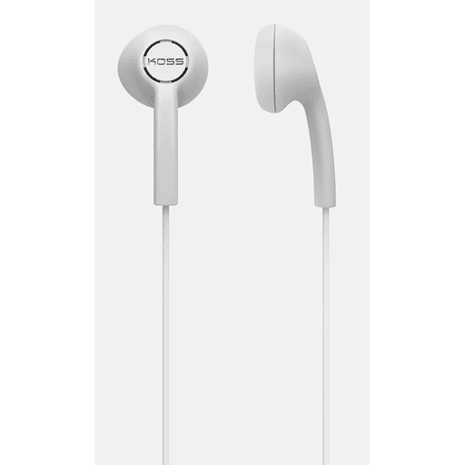 KOSS KE5 Auscultadores com Fio, Intra-Auriculares, Earphones In Ear Leves, , Branco