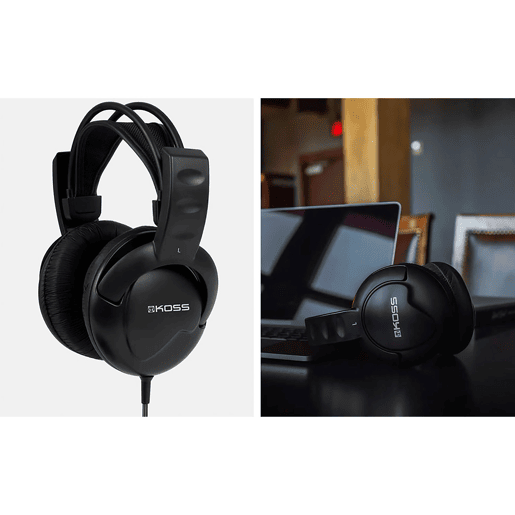 KOSS UR20 Auscultadores com Fio, DJ Auriculares de Faixa, Fechado, Headphones Over Ear, , Preto