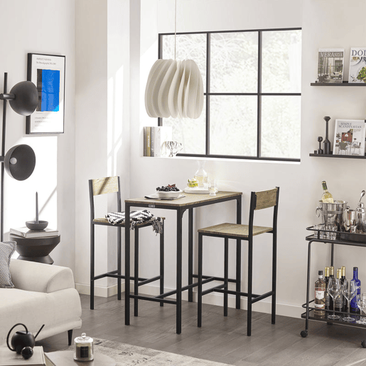 Conjunto de mesa alta e 2 bancos OGT03-N SoBuy