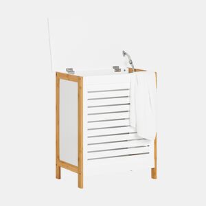 Cesto de roupa suja FSS66-WN SoBuy