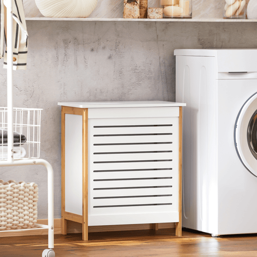 Cesto de roupa suja FSS66-WN SoBuy