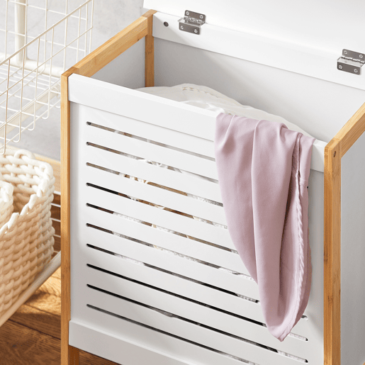 Cesto de roupa suja FSS66-WN SoBuy