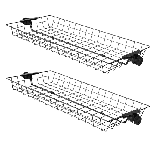 Conjunto de dois cestos de metal FRG34-P02 SoBuy