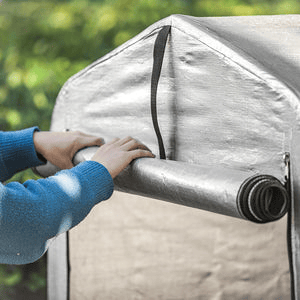 Refugio para bicicletas Alfombra para bicicletas KLS11 SoBuy