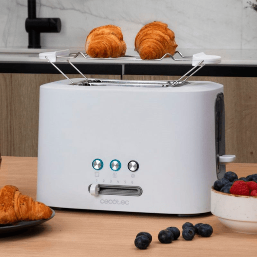 Torradeira Cecotec 980 W Branco Torradeira Cecotec 980 W Branco