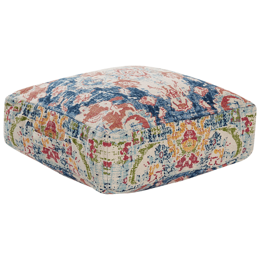 Pufe OUED Algodão Multicolor 50 cm 50 cm 20 cm Pufe OUED Algodão Multicolor 50 cm 50 cm 20 cm