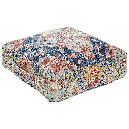 Pufe OUED Algodão Multicolor 50 cm 50 cm 20 cm Pufe OUED Algodão Multicolor 50 cm 50 cm 20 cm