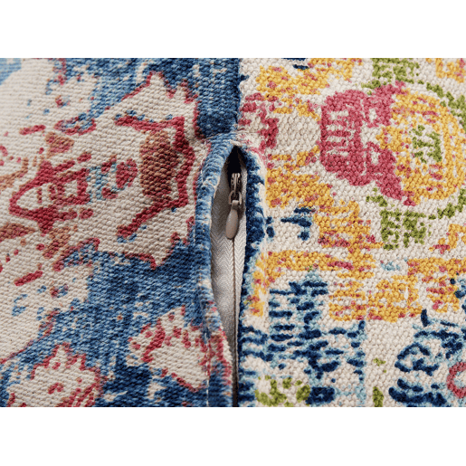 Pufe OUED Algodão Multicolor 50 cm 50 cm 20 cm Pufe OUED Algodão Multicolor 50 cm 50 cm 20 cm