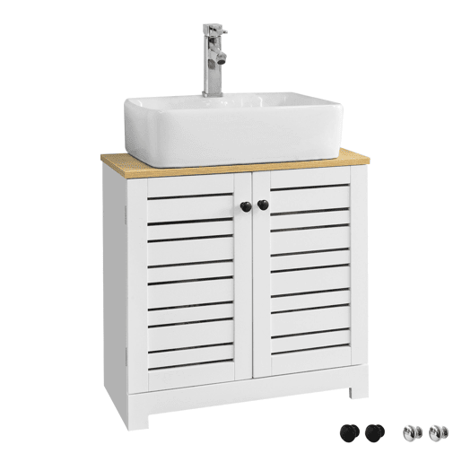 Armário de casa de banho BZR40-W SoBuy