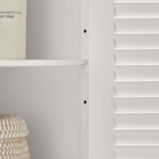 Armário de lavatório com 2 portas FRG237-W SoBuy