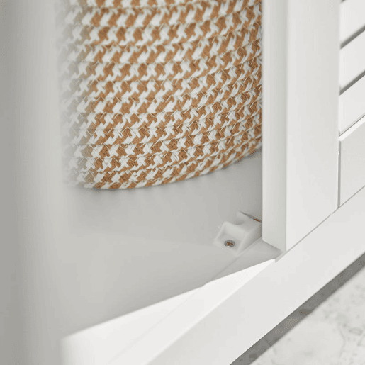 Armário de lavatório com 2 portas FRG237-W SoBuy