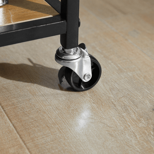 Carrinho de cozinha com 3 gavetas e 3 prateleiras FKW111-PF SoBuy