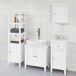 SoBuy Armario para el Debajo del Lavado 2 Puertas FRG202-W 60 SoBuy Armario para el Debajo del Lavado 2 Puertas FRG202-W 60 Blanco