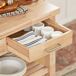Carrito de server FKW24-N SoBuy Carrito de server FKW24-N SoBuy Natural