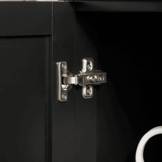Carrinho de cozinha com porta e gaveta FKW110-SCH SoBuy