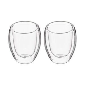 Conjunto de Chávenas de Café Secret de Gourmet Cristal Transparente (7 cl)