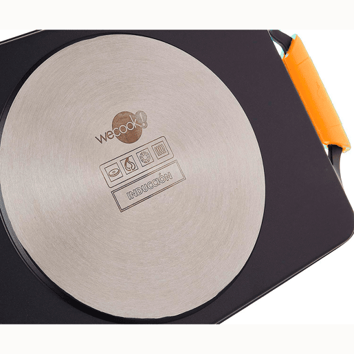 Wecook Ecochef Chapa para Grelhar 43 X 25cm, Indução, Alumínio Fundido, Não cola PFOA livre, , Preto
