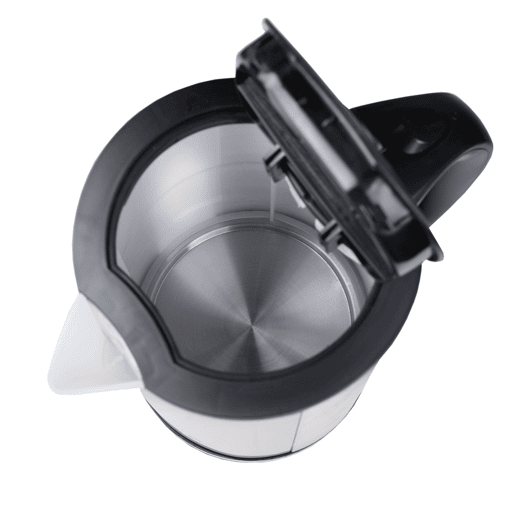 Adler AD 1216 Jarro Eléctrica 1,7 L, Chaleira Eléctrica, Aço Inoxidável sem BPA, Sem Fios, Elemento de Aquecimento Oculto, 2200, Prata