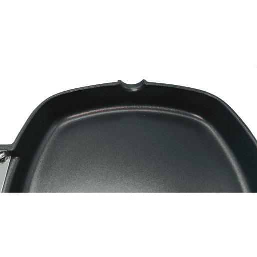 Wecook Ecostone Frigideira de Grelha Indução, 28 x 28 cm, Anti-aderente Ecológico PFOA-Free, Alumínio Fundido, , Preto Wecook Ecostone Frigideira de Grelha Indução, 28 x 28 cm, Anti-aderente Ecológico PFOA-Free, Alumínio Fundido, , Preto